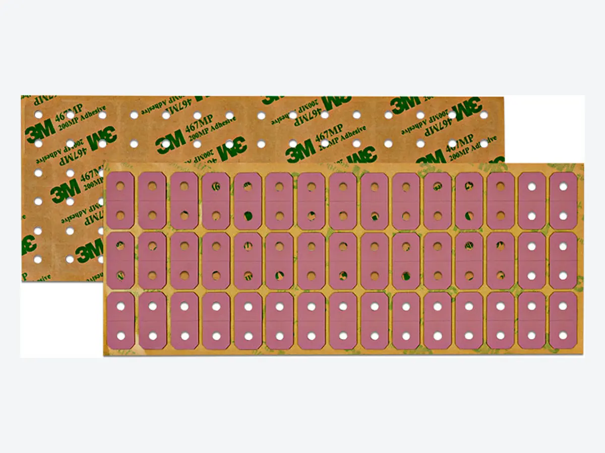 Kundenspezifische Stanzteile aus ausgewähltem 3M Material