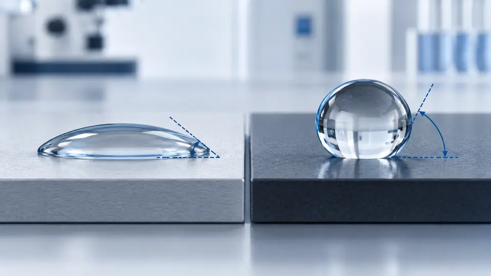 Generischer technischer Display- und Materialoberflächenkontext